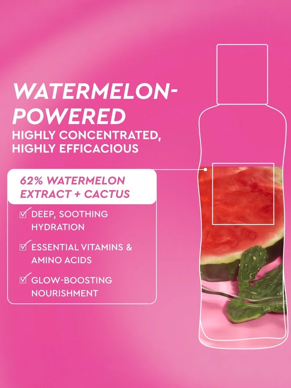 🪷 Glow Recipe Watermelon Glow Pore-Tight PHA+BHA Hydrating Toner FULL SIZE 150mL